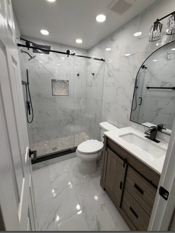 Luxury bathroom remodel in the DMV